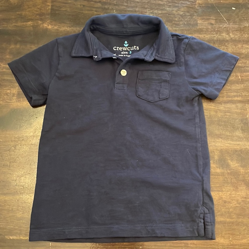 Navy Collared Shirt (Polo)